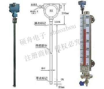 捆绑式液位变送器